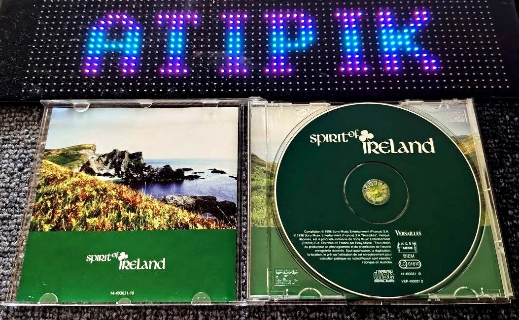 🎖 Spirit Of Ireland - CD Compilation Celtique Rare - Sony 1998 🌴 – photo 3